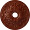 Ekena Millwork Jamie Ceiling Medallion (Fits Canopies up to 3 7/8"), 23 5/8"OD x 3 7/8"ID x 2 1/8"P, Firebrick CM23JAFIF - alternate 1